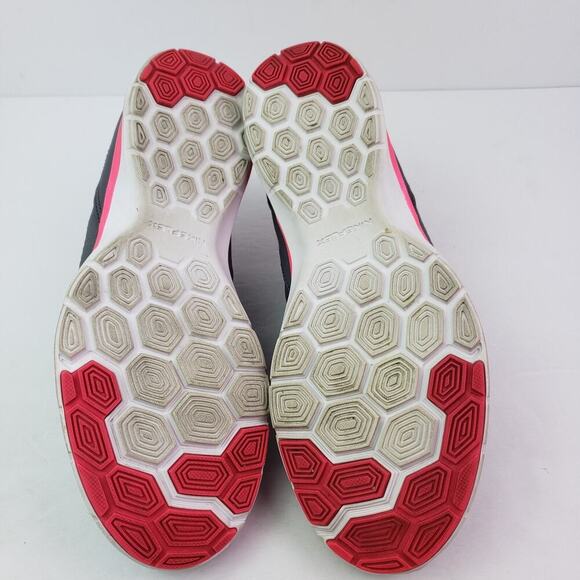 Nike Flex Trainer 5 Womens Size 9 Gray Pink Running Sneaker Shoes 724858-003 - Picture 8 of 9